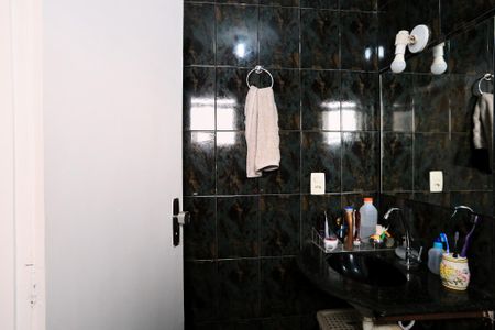 Banheiro da Suíte de apartamento à venda com 3 quartos, 71m² em Ana Lúcia, Belo Horizonte