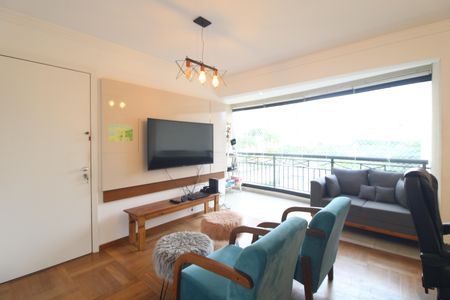 Sala de apartamento à venda com 3 quartos, 85m² em Vila Campo Grande, São Paulo