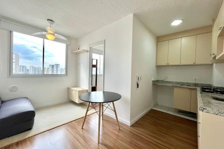 Sala de apartamento para alugar com 2 quartos, 38m² em Jardim Prudência, São Paulo