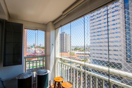 Varanda gourmet de apartamento para alugar com 2 quartos, 57m² em Vila Homero Thon, Santo André