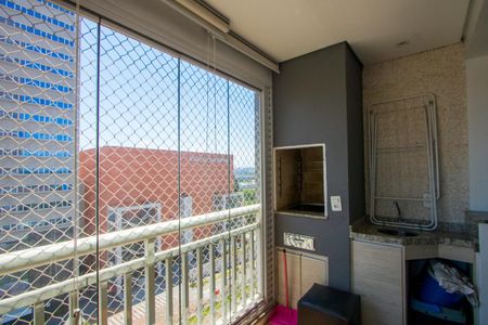 Varanda gourmet de apartamento para alugar com 2 quartos, 57m² em Vila Homero Thon, Santo André