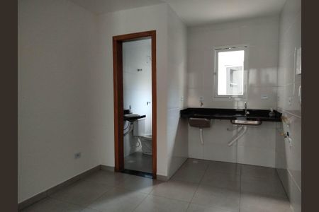 Sala com cozinha de apartamento para alugar com 1 quarto, 30m² em Vila Carrão, São Paulo