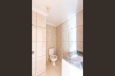 Banheiro de apartamento à venda com 3 quartos, 60m² em Parque Marajoara, Santo André