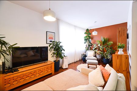 sala de apartamento à venda com 3 quartos, 120m² em Santo Antônio, Belo Horizonte