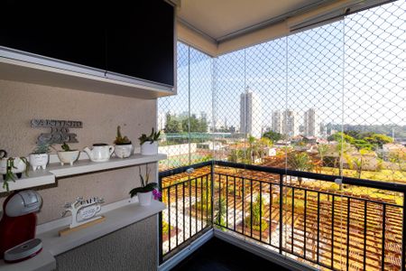 Varanda da Sala de apartamento à venda com 2 quartos, 63m² em Vila Graciosa, São Paulo
