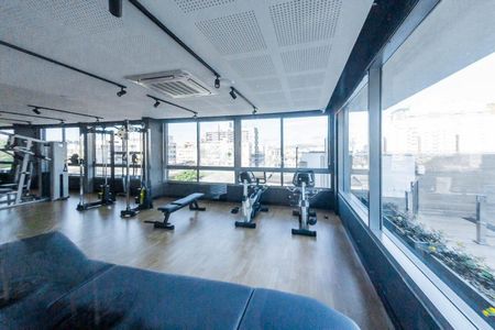 Studio para alugar com 45m², 1 quarto e 1 vaga Studio para alugar com 45m², 1 quarto e 1 vagaAcademia