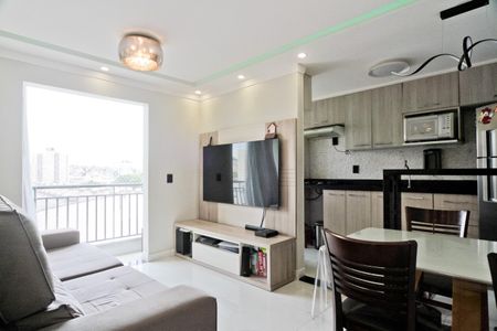 Sala de apartamento à venda com 2 quartos, 48m² em Vila Palmeiras, São Paulo