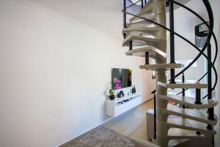 Sala 1 de apartamento à venda com 3 quartos, 97m² em Vila Príncipe de Gales, Santo André