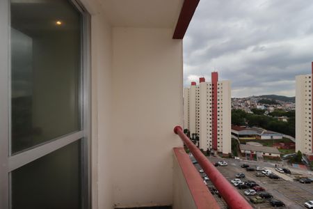 Sacada da Sala de apartamento à venda com 2 quartos, 55m² em Jardim do Estádio, Santo André