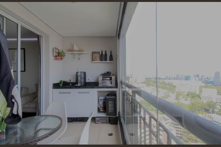 Varanda Sala de apartamento para alugar com 2 quartos, 70m² em Jardim Parque Morumbi, São Paulo