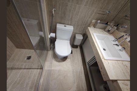 Apartamento para alugar com 70m², 2 quartos e 1 vagaBanheiro suite 