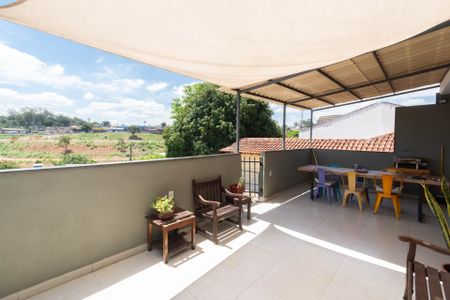 Varanda e Espaço de Jantar de kitnet/studio para alugar com 1 quarto, 65m² em Alto dos Pinheiros, Belo Horizonte