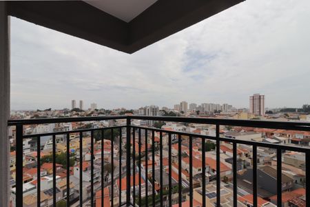 Varanda da Sala de apartamento para alugar com 2 quartos, 47m² em Campestre, Santo André