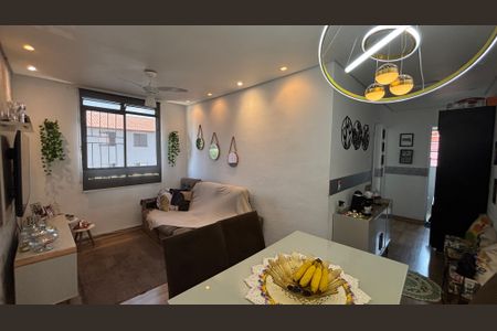 Sala - Sala de Jantar de apartamento à venda com 2 quartos, 49m² em Parque Erasmo Assunção, Santo André