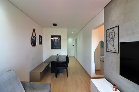 Sala  de apartamento à venda com 2 quartos, 56m² em Vila Aurora, São Bernardo do Campo