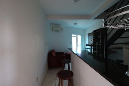Sala de apartamento para alugar com 1 quarto, 48m² em Vila Ana Maria, Ribeirão Preto