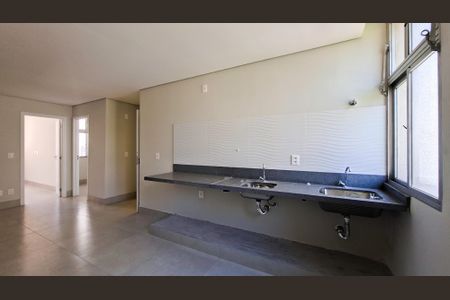 Sala/Cozinha de apartamento para alugar com 2 quartos, 35m² em Centro, Belo Horizonte