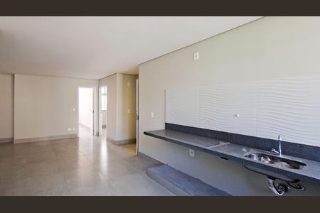 Sala/Cozinha de apartamento para alugar com 2 quartos, 64m² em Centro, Belo Horizonte