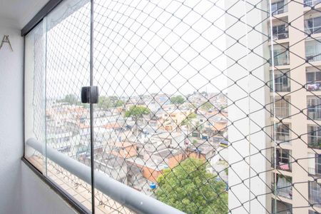 Varanda da Sala de apartamento à venda com 3 quartos, 70m² em Jardim Melo, Diadema