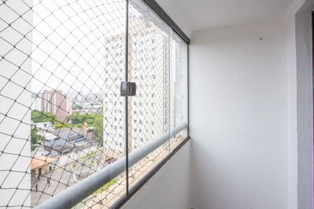 Varanda da Sala de apartamento à venda com 3 quartos, 70m² em Jardim Melo, Diadema