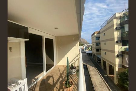 Varanda do Quarto de apartamento para alugar com 3 quartos, 127m² em Itacoatiara, Niterói