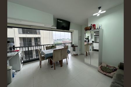 Sala de apartamento à venda com 1 quarto, 38m² em Nova Aldeinha, Barueri