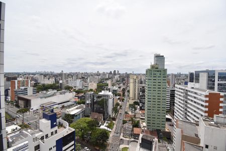 Vista da Varanda de apartamento para alugar com 2 quartos, 70m² em Centro, Curitiba