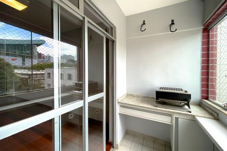 Varanda da Sala de apartamento para alugar com 2 quartos, 80m² em Carmo, Belo Horizonte