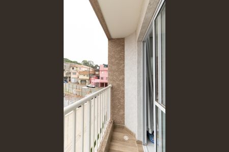 Varanda da Sala de apartamento para alugar com 2 quartos, 37m² em Jardim Imperador (zona Sul), São Paulo