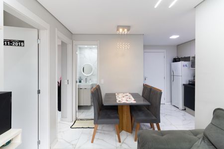 Sala de apartamento para alugar com 2 quartos, 37m² em Jardim Imperador (zona Sul), São Paulo