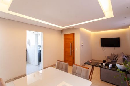 Sala de apartamento à venda com 3 quartos, 78m² em Floramar, Belo Horizonte