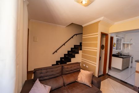 Sala de casa de condomínio à venda com 2 quartos, 60m² em Jardim Ponte Rasa, São Paulo