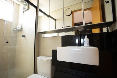 Apartamento para alugar com 73m², 3 quartos e 2 vagasBanheiro da Suíte 1