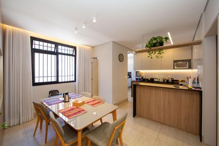 SALA de apartamento à venda com 3 quartos, 112m² em Coracao de Jesus, Belo Horizonte
