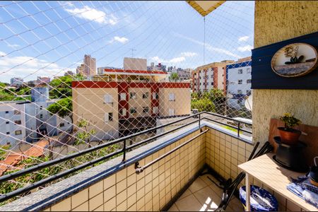 Varanda de apartamento à venda com 3 quartos, 84m² em Alto Caiçaras, Belo Horizonte