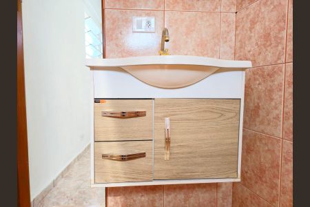 Banheiro da Suíte de casa para alugar com 1 quarto, 50m² em Jardim Rosa de Franca, Guarulhos