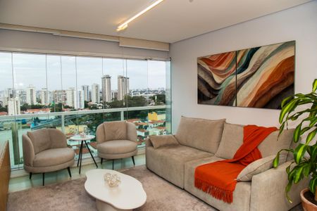 Sala de apartamento para alugar com 2 quartos, 73m² em Jardim Aeroporto, São Paulo