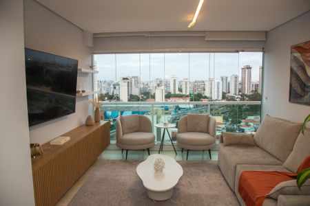 Sala de apartamento para alugar com 2 quartos, 73m² em Jardim Aeroporto, São Paulo