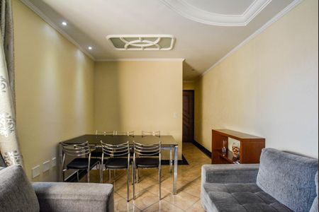 Sala de apartamento à venda com 3 quartos, 88m² em Campestre, Santo André