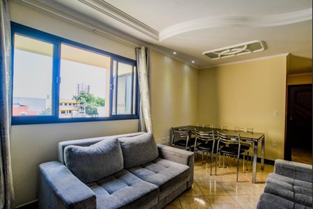 Sala de apartamento à venda com 3 quartos, 88m² em Campestre, Santo André