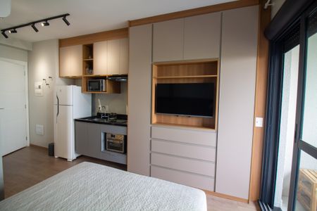 Studio de kitnet/studio para alugar com 1 quarto, 30m² em Campo Belo, São Paulo