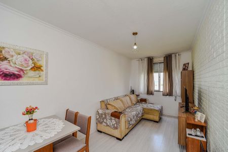 Sala de apartamento para alugar com 1 quarto, 43m² em Jardim Sabará, Porto Alegre