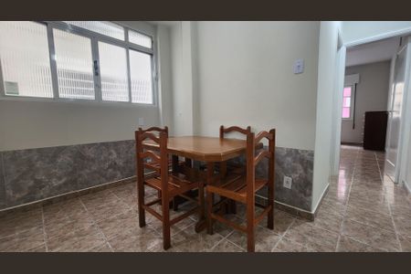 Sala de apartamento para alugar com 1 quarto, 42m² em José Menino, Santos