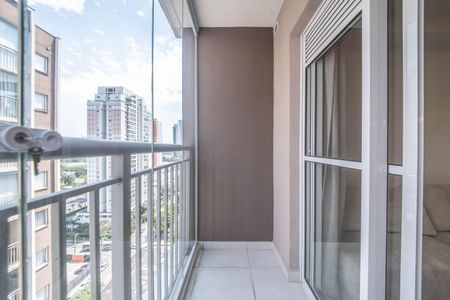 Varanda de apartamento para alugar com 1 quarto, 28m² em Jardim Caravelas, São Paulo