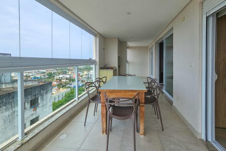 varanda de apartamento para alugar com 2 quartos, 91m² em Jardim Virgínia, Guarujá