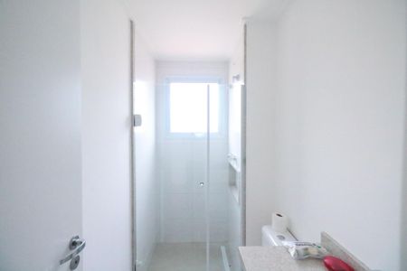 Banheiro da Suíte 1 de apartamento à venda com 2 quartos, 86m² em Santo Antônio, São Caetano do Sul