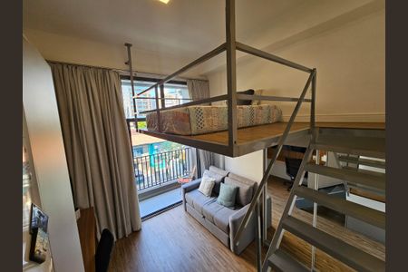 Studio de apartamento para alugar com 1 quarto, 34m² em Santo Amaro, São Paulo