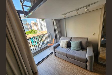 Studio de apartamento para alugar com 1 quarto, 34m² em Santo Amaro, São Paulo