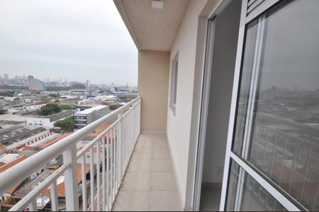 Sacada da Sala  de apartamento para alugar com 1 quarto, 27m² em Vila Guilherme, São Paulo