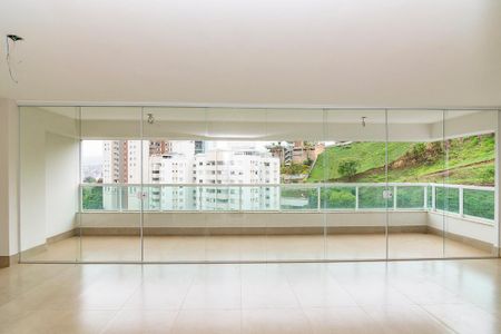 Sala de apartamento para alugar com 4 quartos, 136m² em Luxemburgo, Belo Horizonte